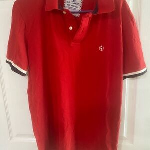 Classic Red Polo Shirt for Men